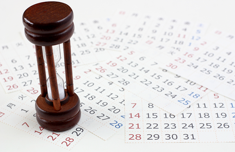 作業の日程を指定してお願いしたいのですが。