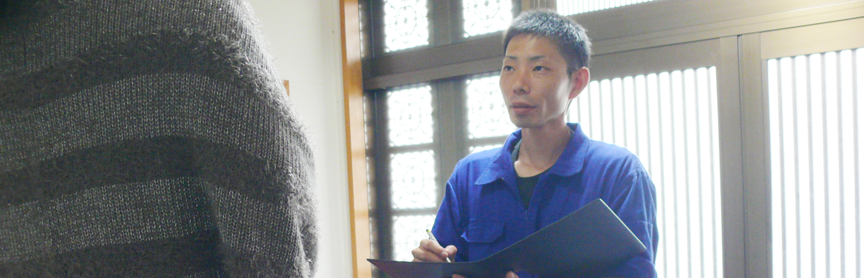 お問合わせ風景